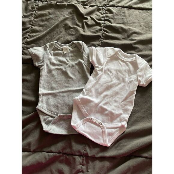 Creations of Grace Baby Bodysuits 0-3M Unisex Multicolor 5-Pack - Picture 4 of 8